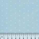 Ткань для пэчворка Peppy Бабушкин сундучок 100х112 см, 140±5 г/м², БС-52 горох голубой