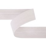 Косая бейка хлопковая 30 мм / 5 шт по 5.4 метра, №183 молочный, Gamma GK-30C