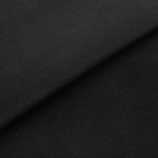 Льняная ткань 210±5 г/м², 150х140 см, №007 черный, Gamma 5147N