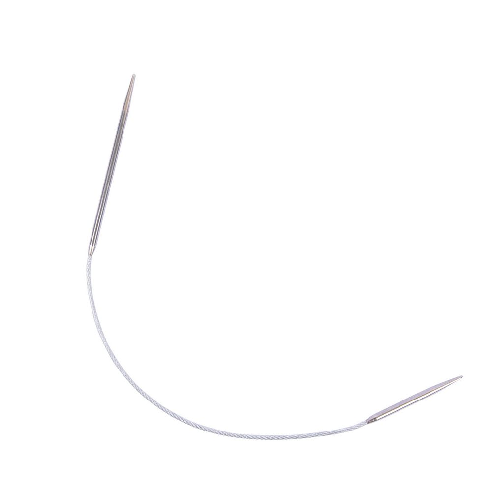 Спицы круговые металл ⌀3.0 мм, 25 см, с металлической леской, Gamma MNF