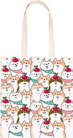 Раскраска на сумке Фрея RWCB-009, Веселые Акита-ину