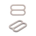 Рамки-регуляторы для бюстгальтера металл 12.0 мм, 20 шт, C154 светло-серый, ГВ1008