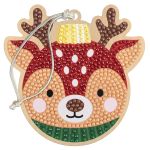 Кристальная (алмазная) мозаика Фрея ALVP-034, подвеска, Оленёнок, 10х10.5 см