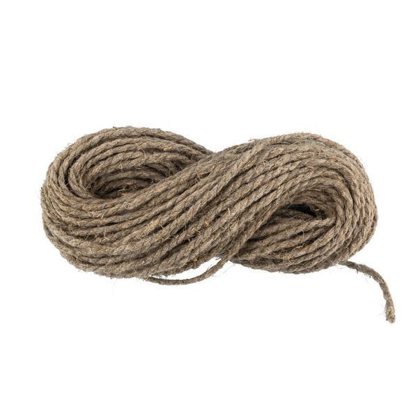 Шнур льняной 2.4 мм, 20 м,±10%, дизайнерский 100% лен, суровый, Gamma ШЛ5