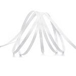 Лента атласная 2-сторонняя 3.0 мм / 100±2 метров, (001 белоснежный), Globus