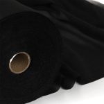 Дублерин эластичный 40 г/м², черный, шир.150см, 100м