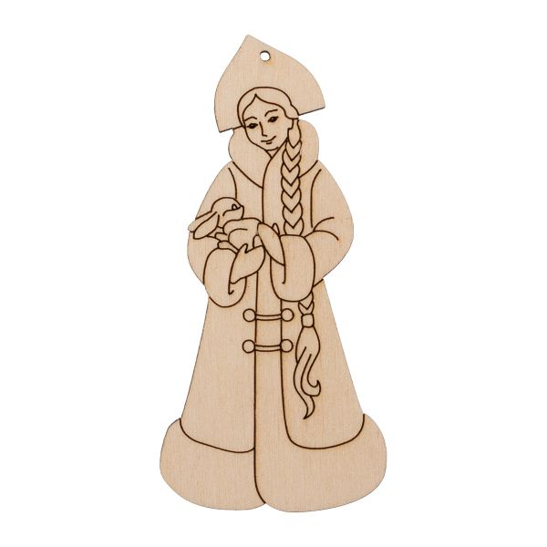 Снегурочка фанера 9х4.5х0.4 см, Mr.Carving ВД-998