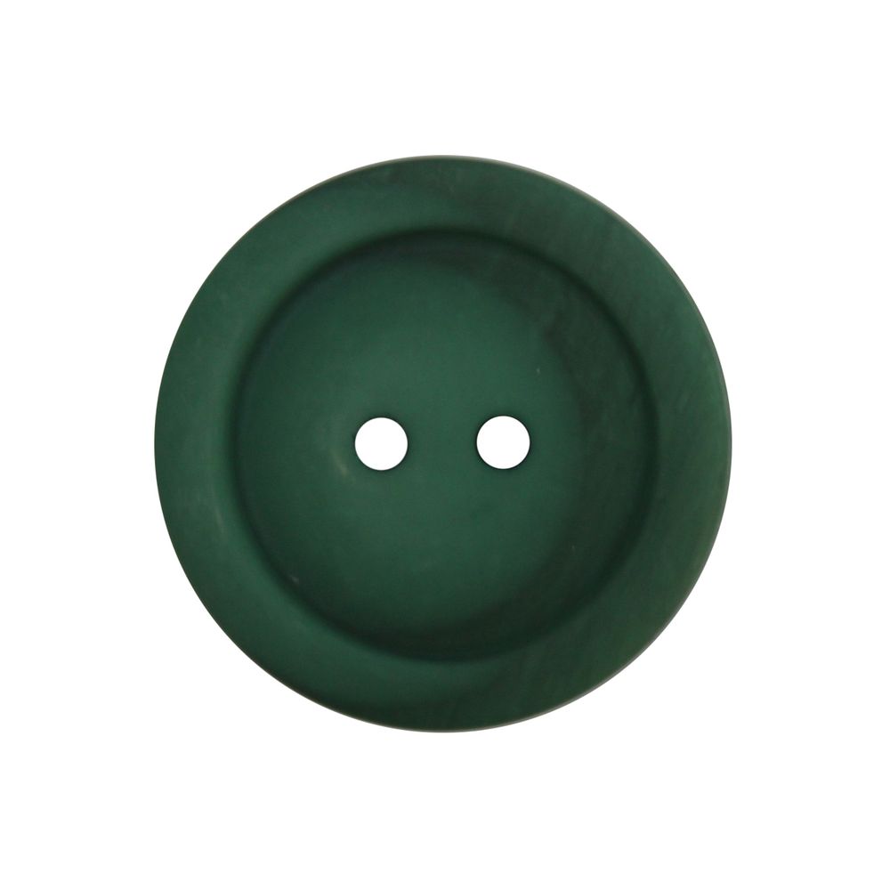 Пуговицы 2 прокола 28 мм, (540 зеленый), 24 шт /TOS/