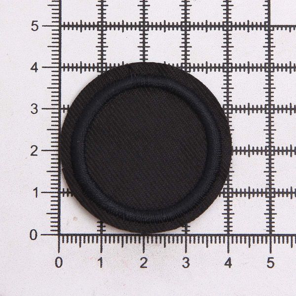 Термозаплатка круглая 40х40м (Black (черный)), LA431, 4 шт