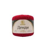 Пряжа Камтекс Денди / уп.10 мот. по 50 г, 330 м, 046 красный
