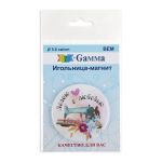 Игольница магнитная 5.6 см, №01 Делаю с любовью, Gamma BEM