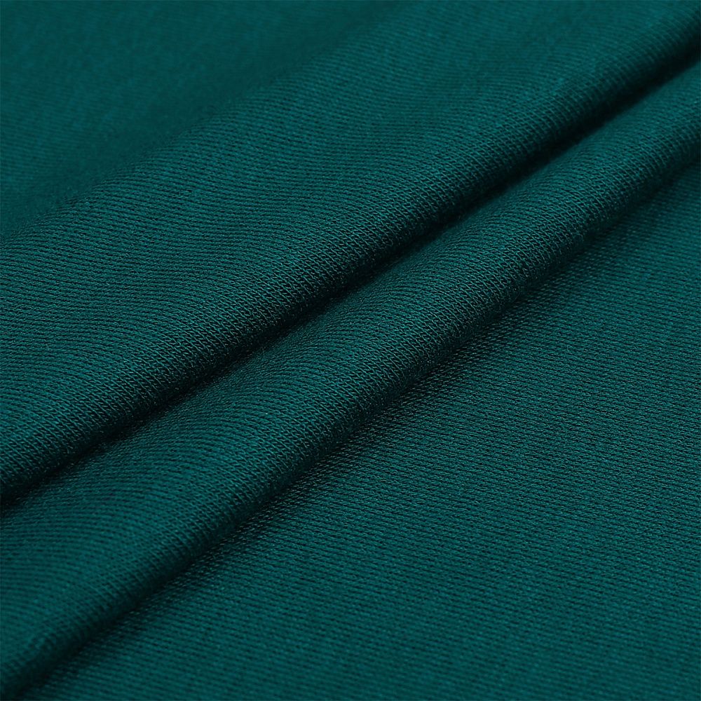 Вискоза трикотажная 210 г/м², 185 см / 1 метр, ШН-210955-10 цв.петроль (60982)