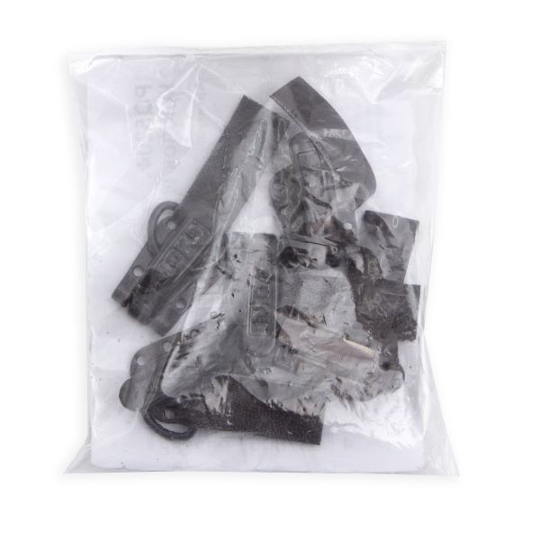 Крючок шубный PQ 45 мм, т.коричневый, PQ5204, 5 шт