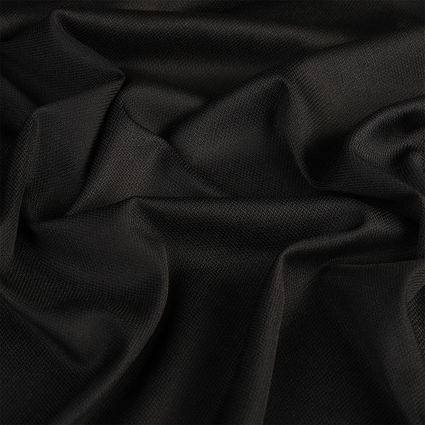 Дублерин эластичный 90 г/м², 150 см / 100 метров, 662B черный, IdealTex