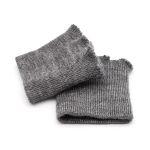 Манжеты трикотажные 6.0х7.0 см, 1 пара, тонкие малые 14 кл, 1х1, 161/м св.маренго, серый меланж