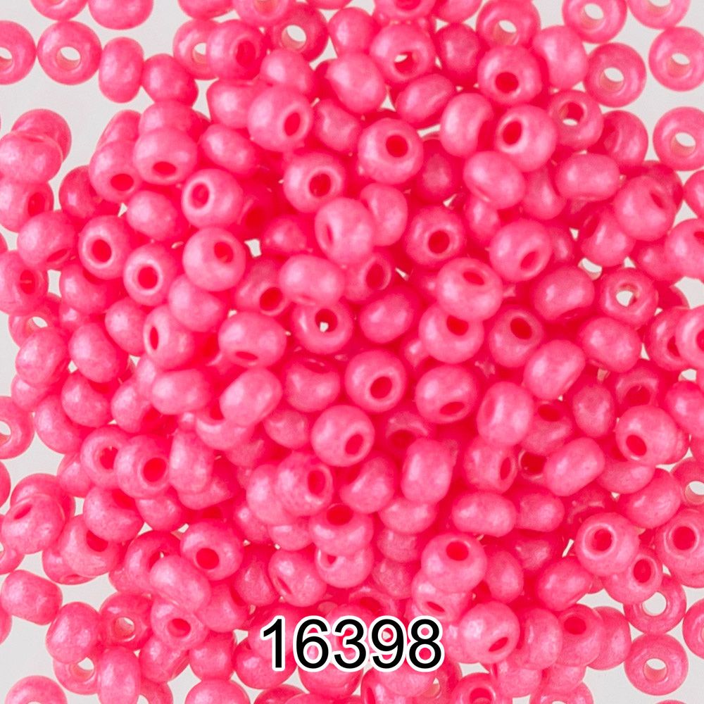 Бисер Preciosa круглый 10/0, 2.3 мм, 500 г, 16398 (Ф408) розовый