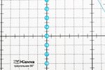 Линейка для пэчворка 20х23 см, треугольник 60°, пластик, Gamma QRL-09