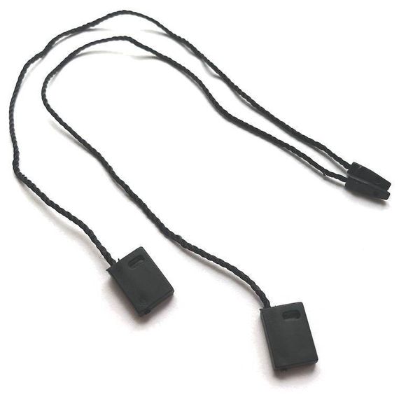 Биркодержатель-микропломба 15 см (уп.1000шт) черный 580, 1000 шт, Брючникофф