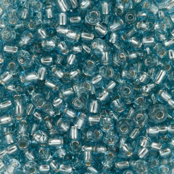 Бисер Zlatka 11/0 (2.1 мм), 100 г (10х10 г), №0047A св.бирюзовый, GR