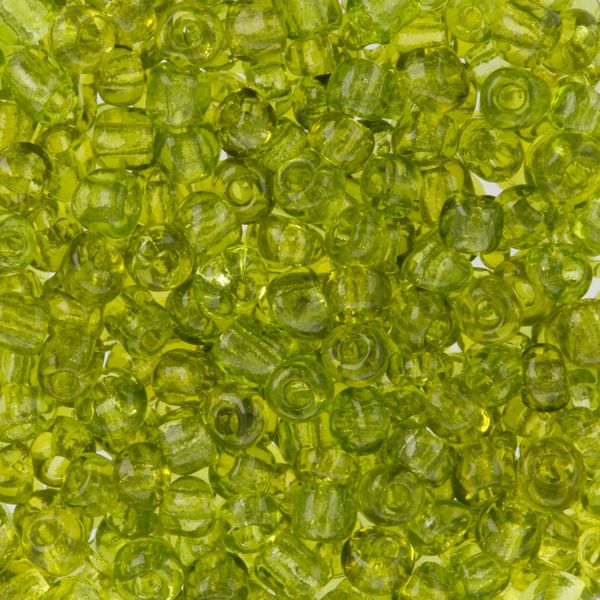 Бисер Zlatka 8/0 (2.9 мм), 100 г (10х10 г), №0004 салатовый, GR