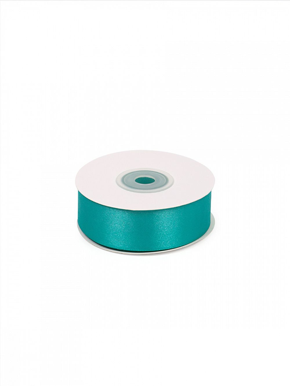 Лента атласная 1-сторонняя 25.0 мм / 22.5±1 метра, 3154 сине-зеленый, Magic4Hobby