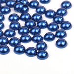 Полужемчужины перламутр Круг, 1906-33, 8мм цв.А33 синий, 500г