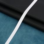 Лента атласная 2-сторонняя 12.0 мм / 22.86±1 метров, C1001 белый, 6102-0002, Globus