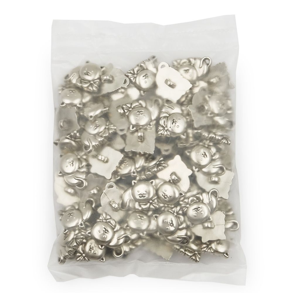 Пуговицы детские Кот, 20 мм (AS) 48885, 72 шт