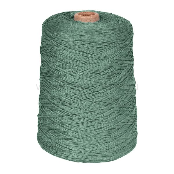 Мулине Gamma бобина 480±30 г (1800 метров), хлопок, цв. 3142 т.серо-зеленый