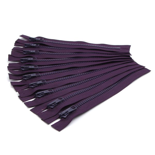 Молния трактор Arta Т6 (6 мм) 1 зам., н/раз., 18 см, цв. 032 фиолетовый, уп.10 шт