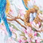 Набор для вышивания нитками Чудесная игла, Весенняя песня, 21х27 см