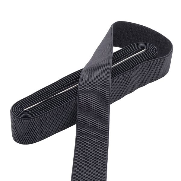 Резинка для подтяжек (помочная) 40.0 мм / 4±0.5 метра, 25.2 г/м, 301 серый, 6123-9344