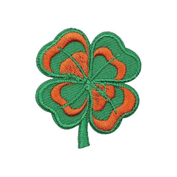 Термоаппликация Клевер, 4.3х3.6cm, зеленый, Hobby&Pro