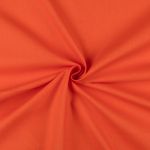 Хлопчатобумажная ткань 140 г/м², отрез 50х55 см, оранжевый, Gamma