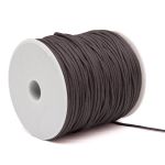 Шнур вощеный ⌀2.0 мм / 100 метров, цв.С868 т.коричневый