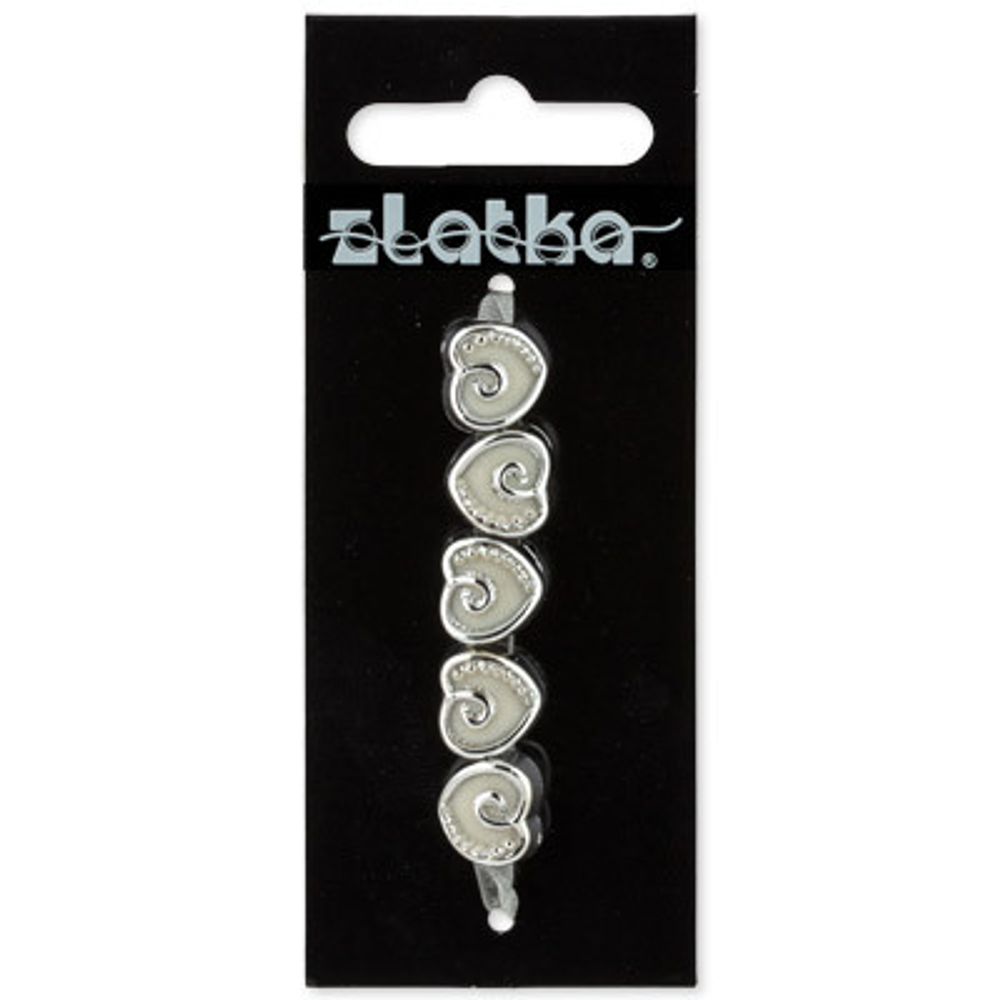 Бусины акрил 12х11х9 мм, 5 шт, №07 бирюзовый, Zlatka BLM-06