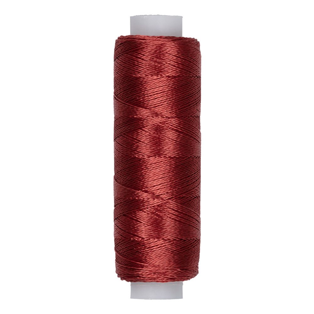 Нитки вышивальные Gamma V150/2, 10х200 ярдов, 3049 красно-коричневый