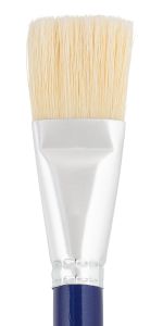 Кисть щетина №16 плоская, 5 шт, длинная ручка, 16, Vista-Artista 30012-16