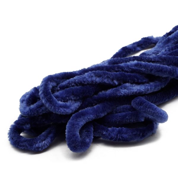 Синель для брошей 5 мм / 3 метра, цвет т.синий