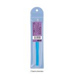 Крючок для вязания с пластиковой ручкой металл ⌀4,0 мм, 14 см, в чехле, Gamma MHP