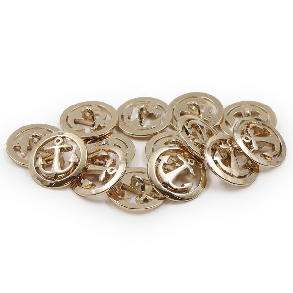 Пуговицы на ножке 32L (G (золото)), 72 шт