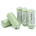 Нитки швейные бытовые Bestex 40/2, 365 м (400 ярд) / 10 кат., 122 светло-салатовый