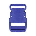 Фастекс (пряжка трезубец) пластик 32 мм, 100 шт, 220 васильковый, Gamma SB04