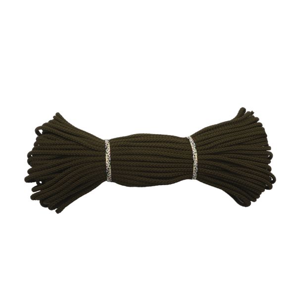 Шнур плетеный ⌀4.0 мм / 30 метров, оливковый