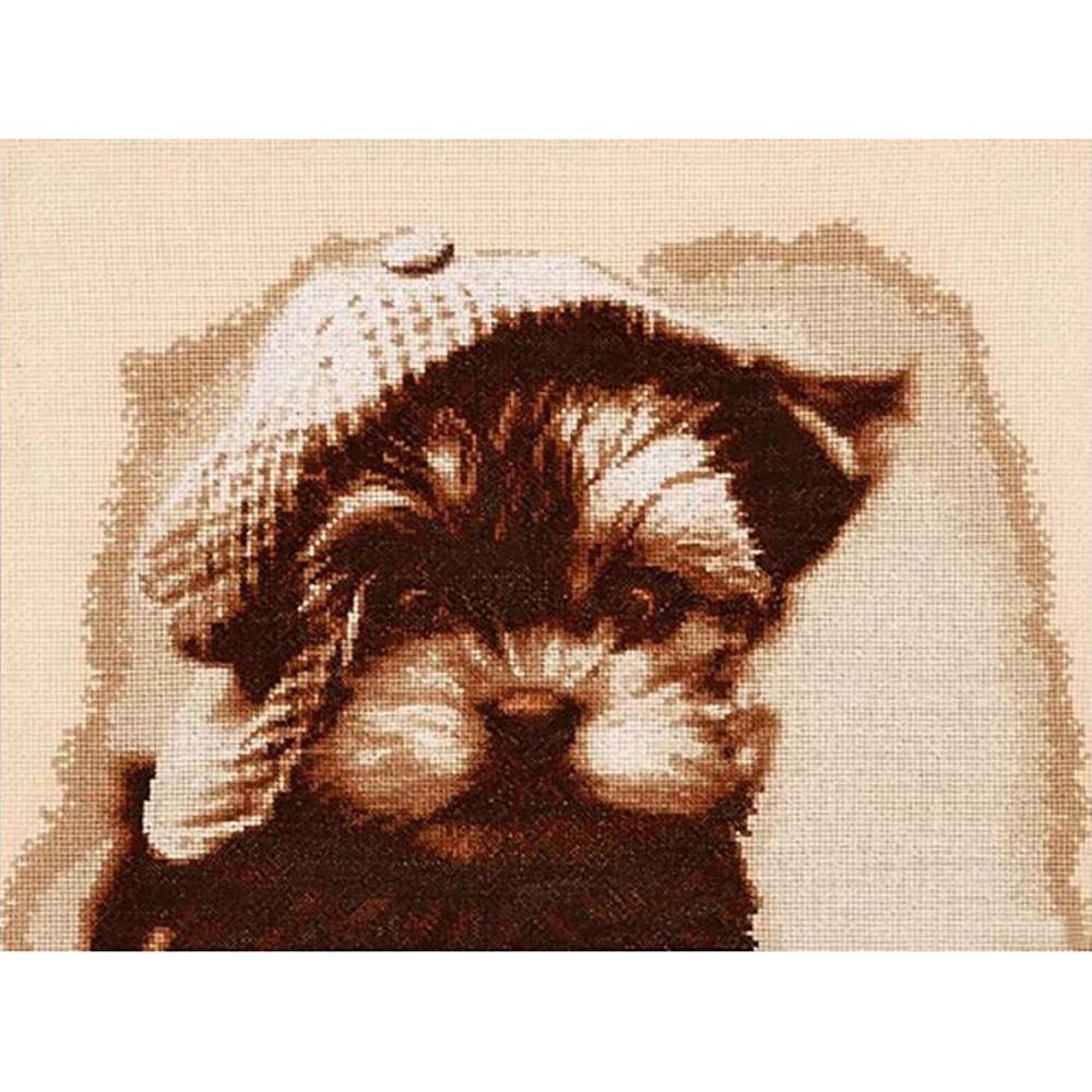 Набор для вышивания нитками Hobby&Pro, Проказник, 35х23 см