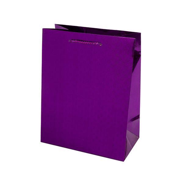 Подарочный пакет 160 г/м², 18х23х10 см, 12 шт, 09 фиолетовый, Stilerra HBVS