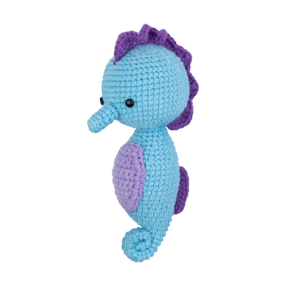 Набор для вязания игрушки Морской конек 16 см, Miadolla AMG-0116