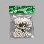 Тычинки для искусственных цветов 0,5х6см (вес 50гр ±3 гр) (13 белый)