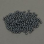 Бусины пластик (перламутр) ⌀6 мм, цв.029 серый уп.50г (483 шт), Magic4Hobby