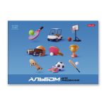 Альбом для рисования 100 г/м², A4 29х20.5 см, 12 л. на скобе, 10 шт, 000689 Заряд бодрости, Светоч 12АЛСК4_1_3_9